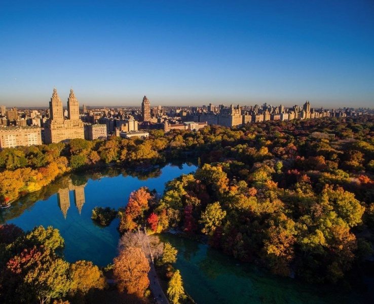 Осень в Нью-Йорке: опубликованы завораживающие фото мегаполиса