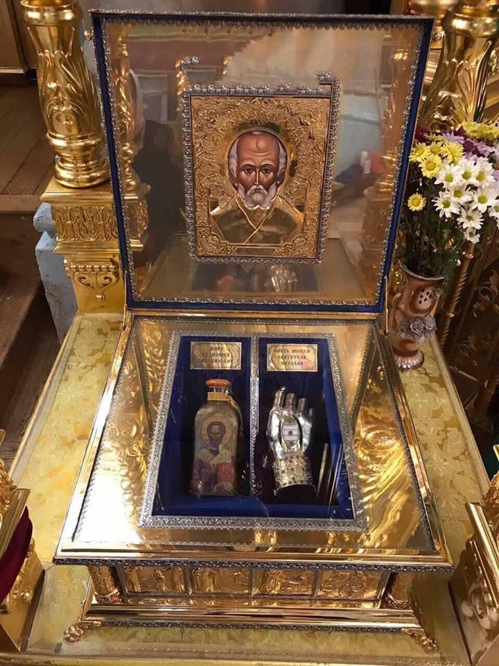 Мощі Миколая Чудотворця в Києві: до 15 жовтня городяни можуть попросити допомоги у святого