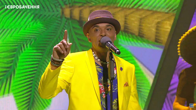 На сцене Нацотбора на Евровидение 2018 - группа The ВЙО