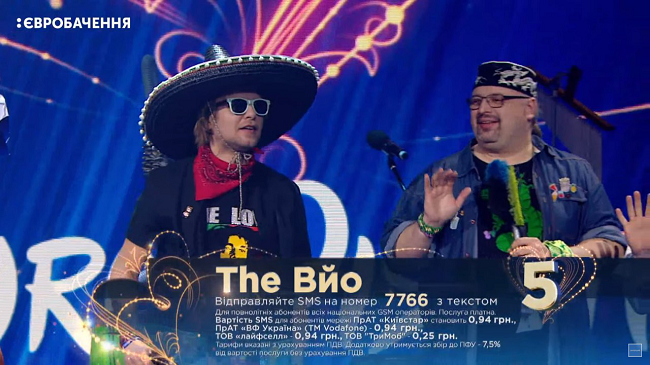 Голосуй за группу The ВЙО в Нацотборе на Евровидение 2018