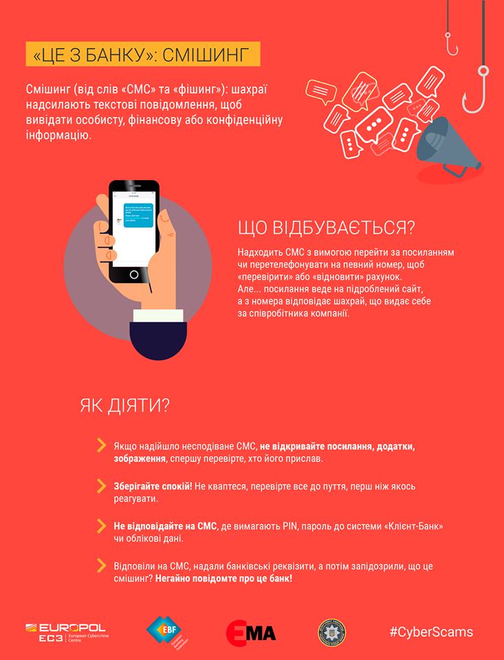 Не стань жертвою: киберполиция розповіла про найпоширеніші види шахрайства