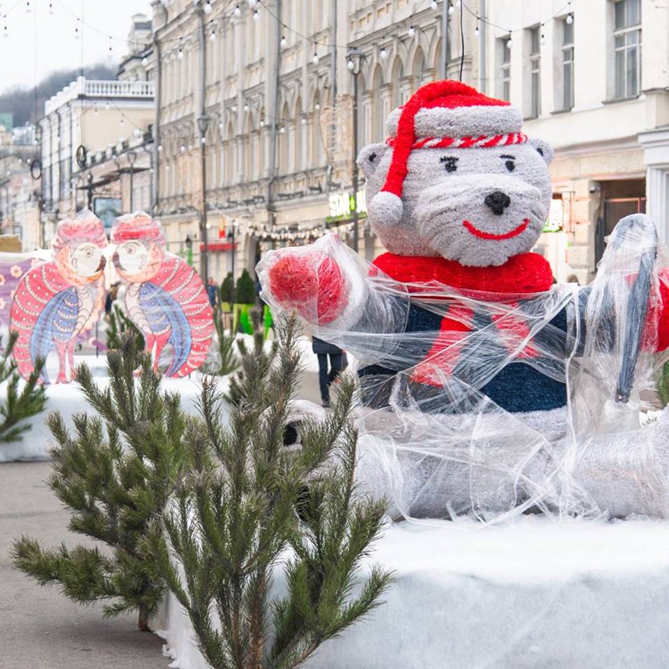 Как Киев готовится к Новому году: праздничные локации