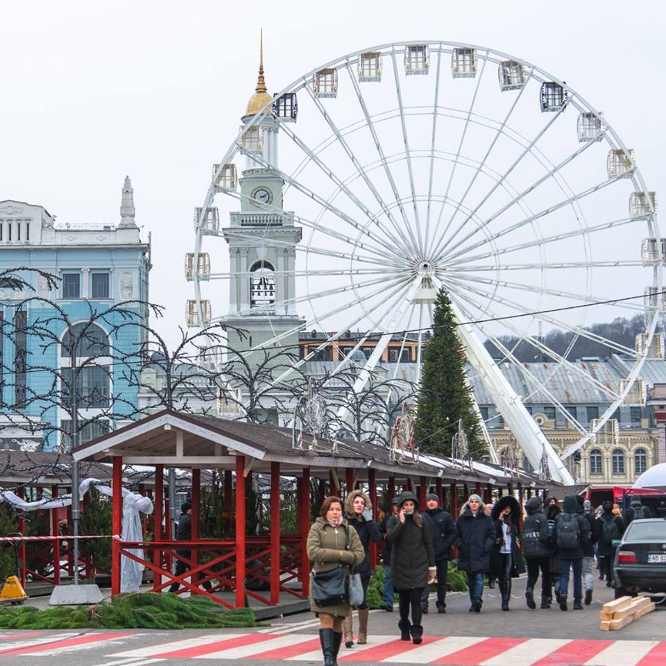 Как Киев готовится к Новому году: праздничные локации