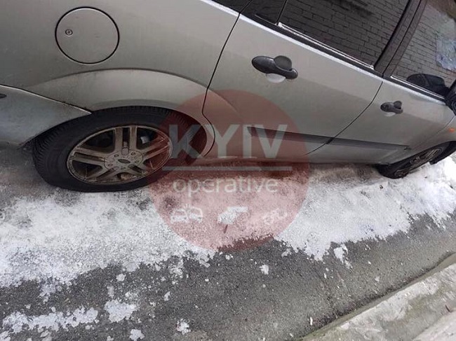 "Автоевромстители": в Киеве владельцам "евроблях" пробили колеса (видео)