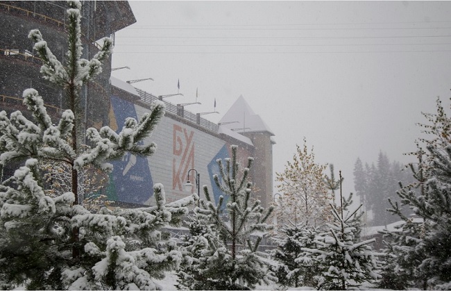 Снегопады в Украине: самые невероятные фото