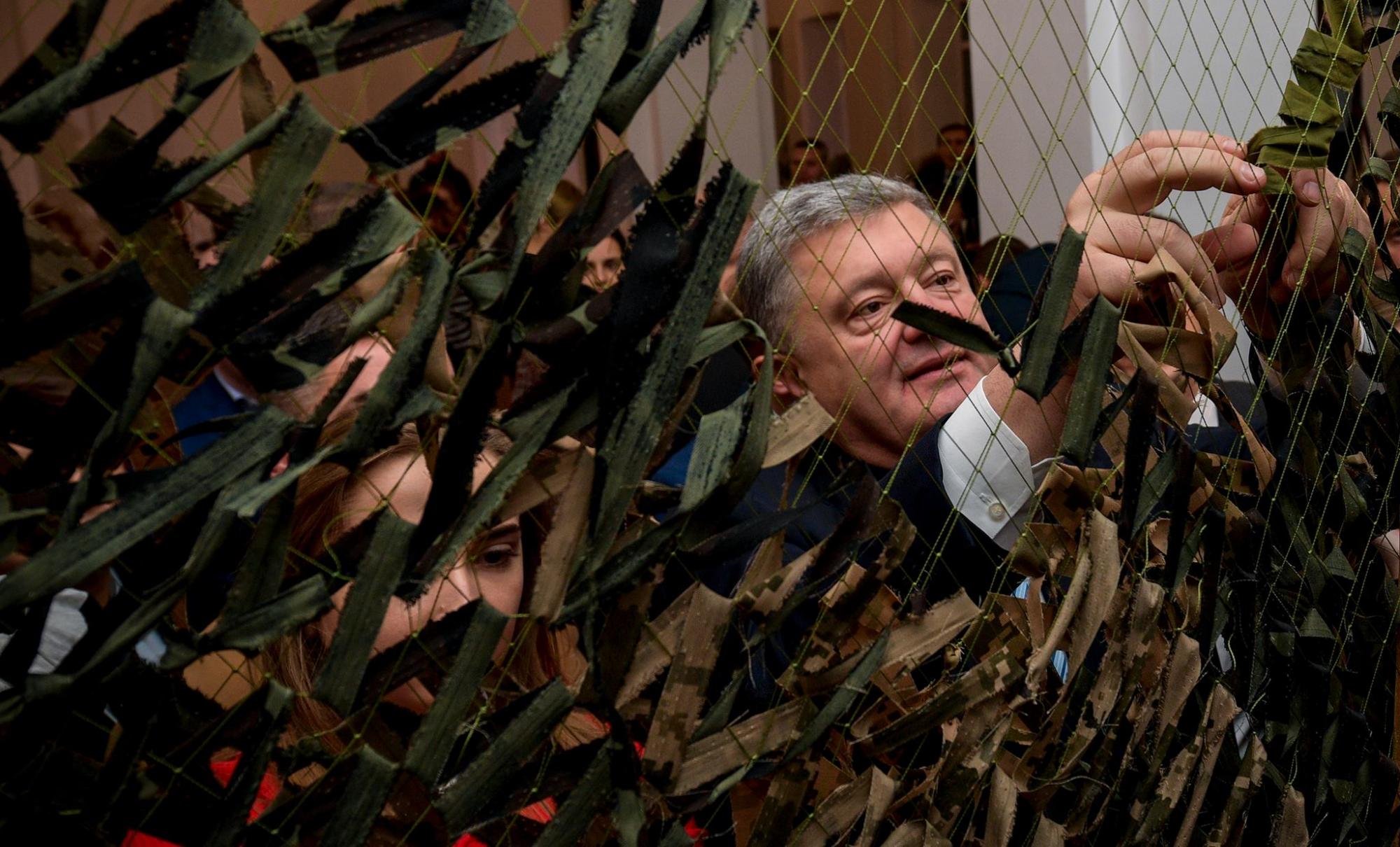 Прошлый год Порошенко в фотографиях