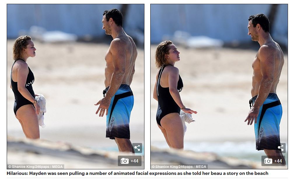 Кличка і Панеттьєрі застукали на пляжі (фото)