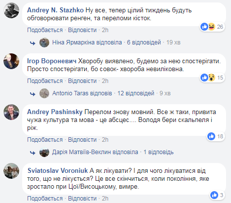 &quot;Рентген не ламає кісток&quot;: В'ятрович пояснив, що показала дискусія про Висоцького і Цоя