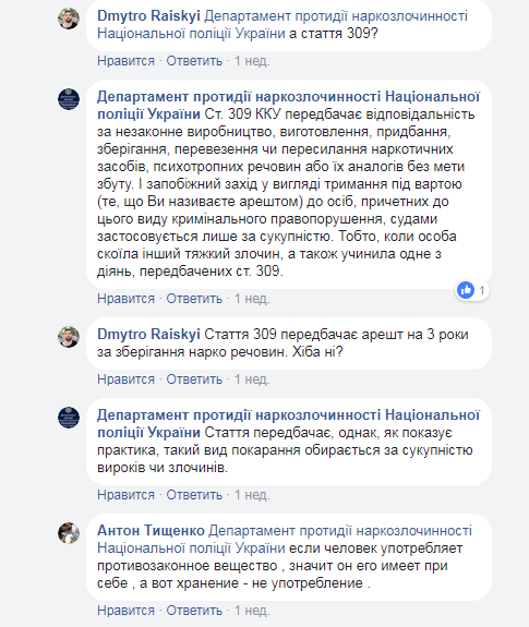 "Хорошая попытка": наркополиция спросила украинцев, как они относятся к легализации