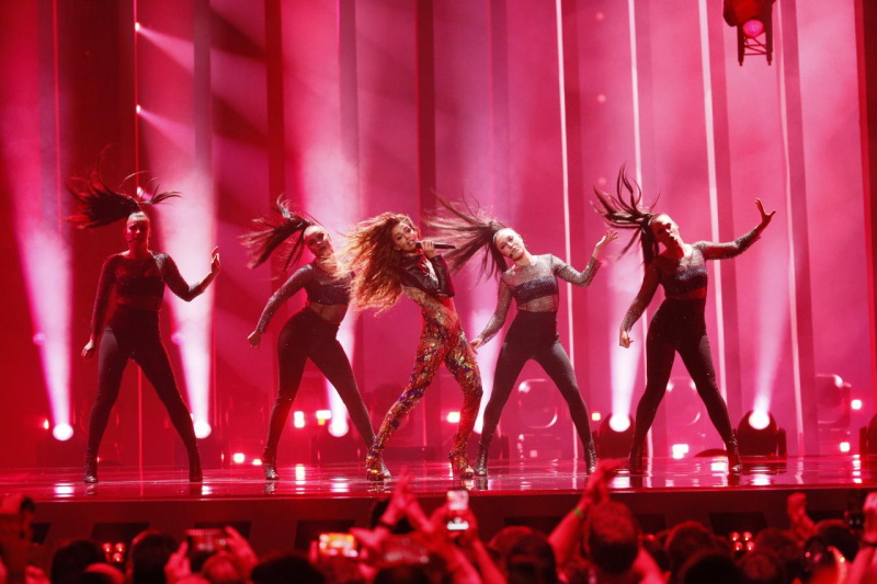 Первый полуфинал Евровидения 2018: фоторепортаж из Португалии