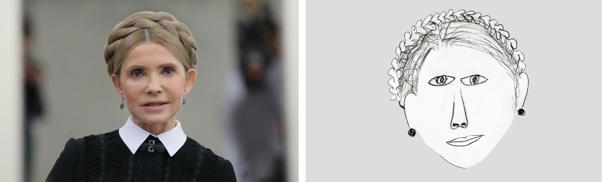 Украинские дети изобразили политиков в своих рисунках: журналисты добавили фотошоп