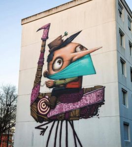 Київський мурал потрапив у список кращих графіті світу