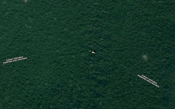 Британец на Google Maps нашел пропавший четыре года назад самолет (фото)