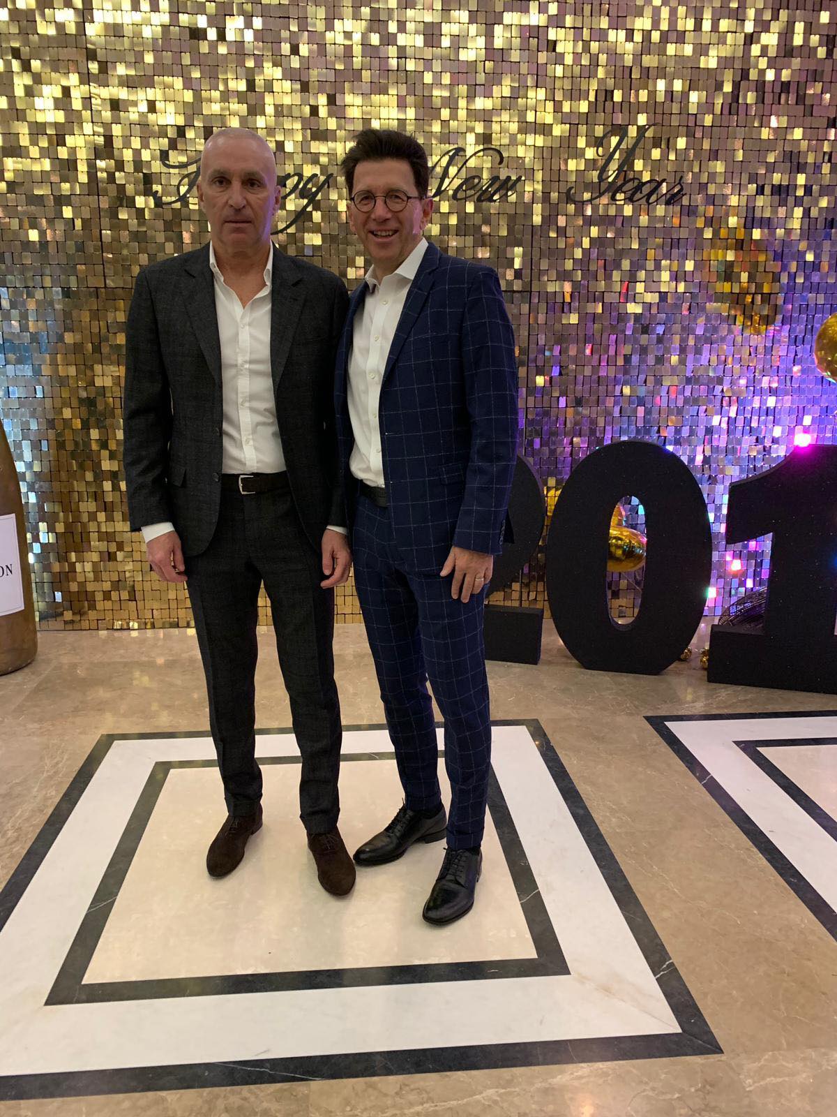 Ярославский отпраздновал Новый Год в своем Kharkiv Palace 5* c соратником по Евро-2012