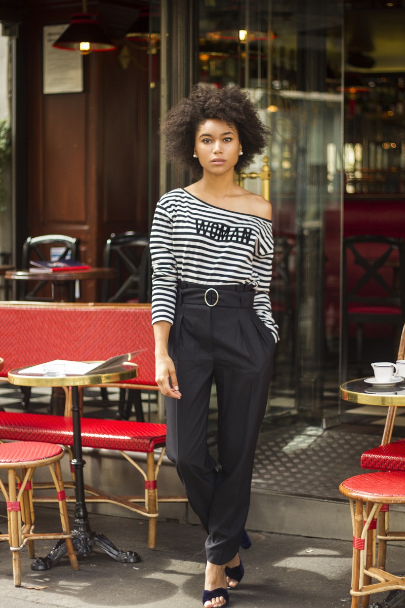 День тельняшки: украинская дизайнер показала, как и с чем носить главный атрибут парижских красоток