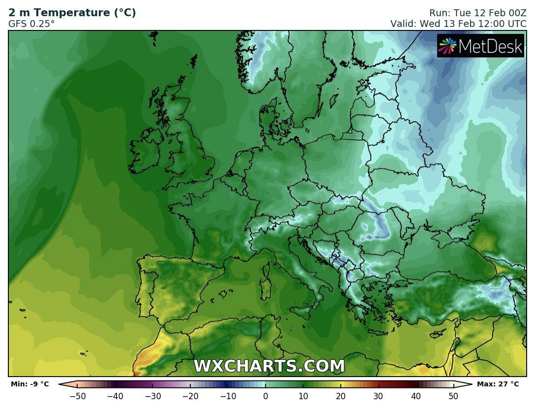 В Украину возвращаются морозы: в каких областях будет холоднее всего