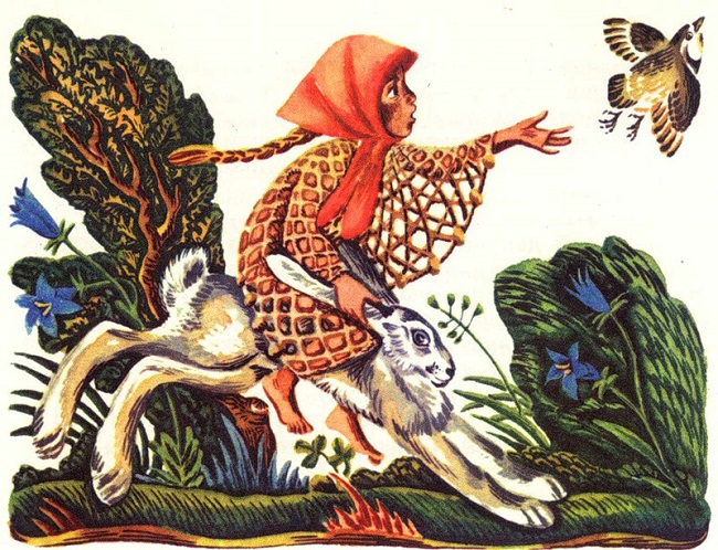 Сказка о Девочке-семилетке рассказываем о смекалке наших героинь