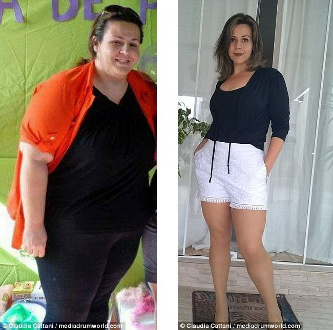 до и после похудения