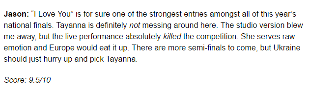 Евровидение 2017:  Музыкальные блогеры из Европы выбрали фаворита в украинском нацотборе