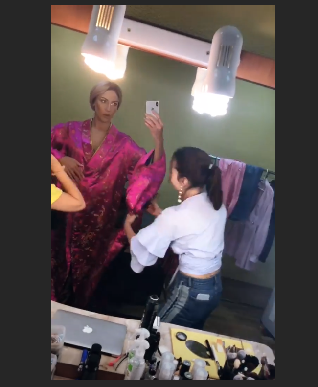 Леся Нікітюк в кімоно