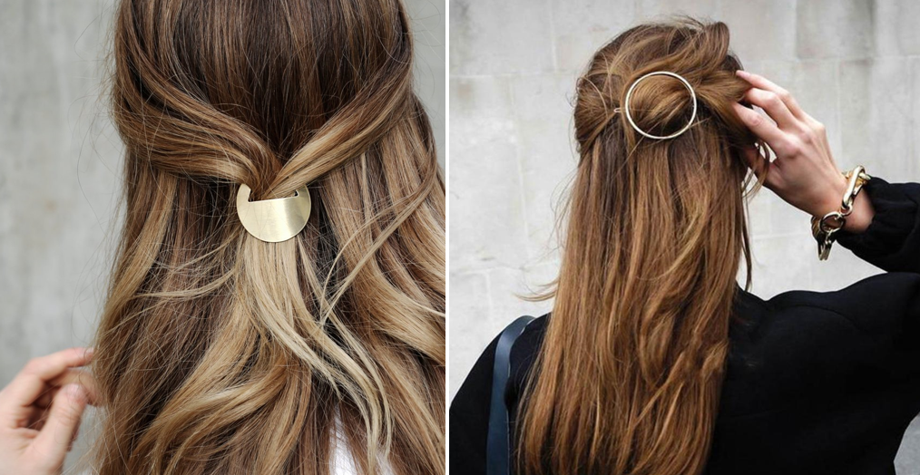 Заколки в волосах