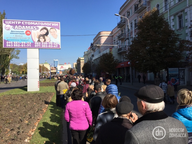 Похороны Моторолы: в &quot;ДНР&quot; попрощались с главарем боевиков