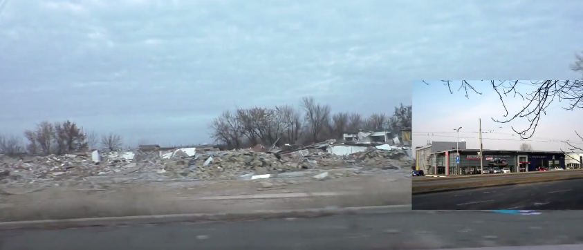 Блогер показал упадок оккупированного Донецка на примере автосалонов