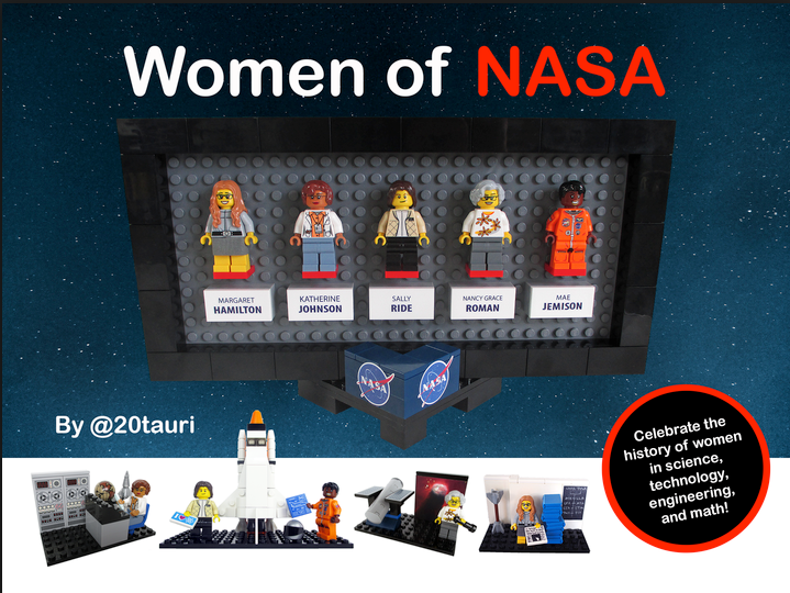 Lego створить колекцію фігурок &quot;Жінки NASA&quot;