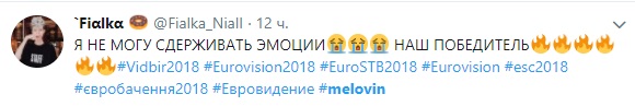 "Мы верим в тебя на Евровидении": украинцы радуются победе MELOVIN