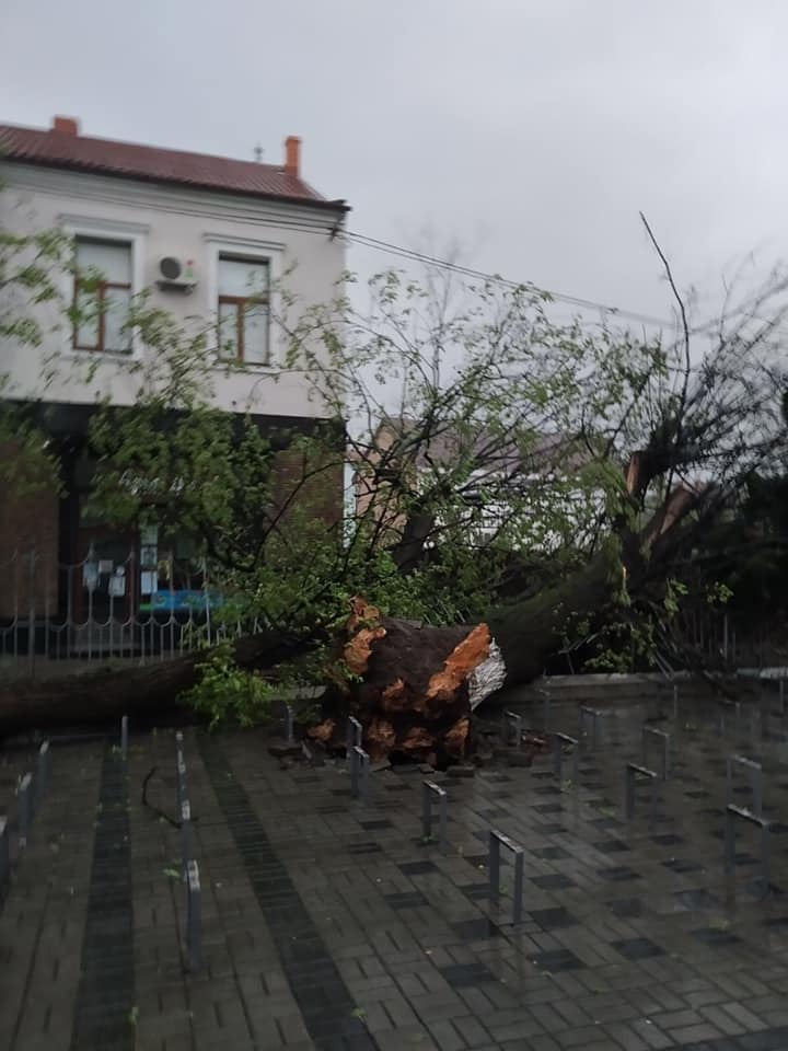 Буревій на Закарпатті зривав дахи і залишив без світла цілі міста: фото і відео руйнувань