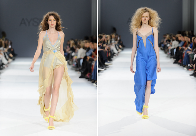 Прозорі блузки, кльош і вічна смужка: модні тренди сезону весна/літо-2017 від українських дизайнерів. Частина перша