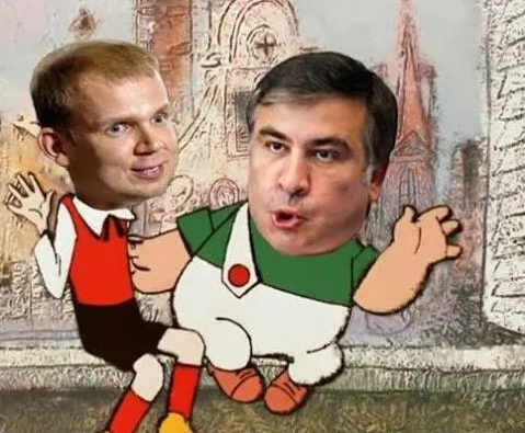 Фотожабы на Саакашвили: "Світ ловив мене, та не спіймав"