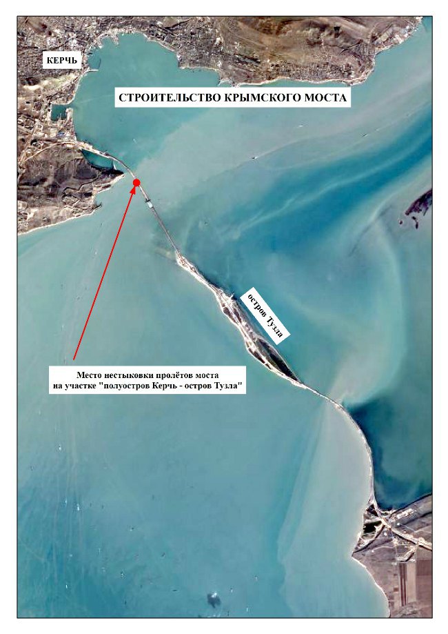 У оккупантов-строителей возникла новая проблема с Керченским мостом