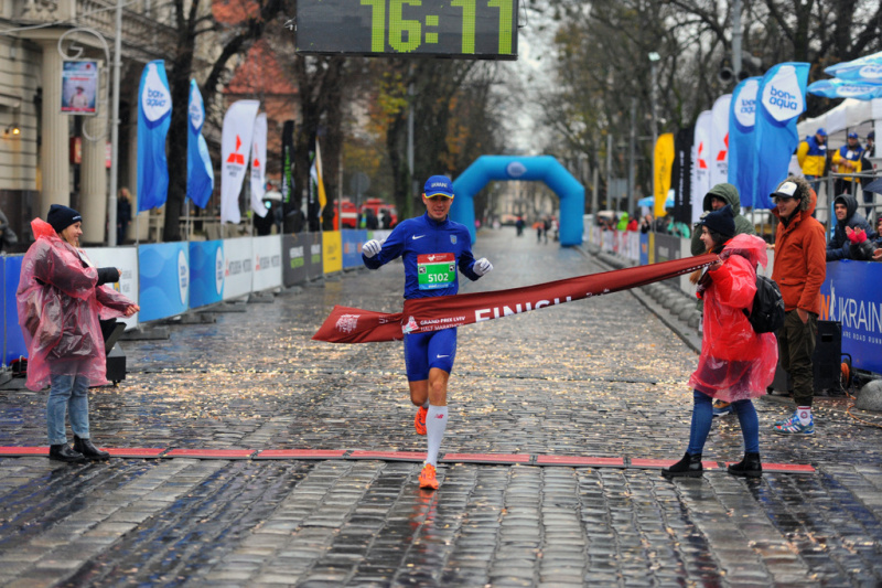 На GRAND PRIX LVIV HALF MARATHON 2017 установили национальный рекорд Украины