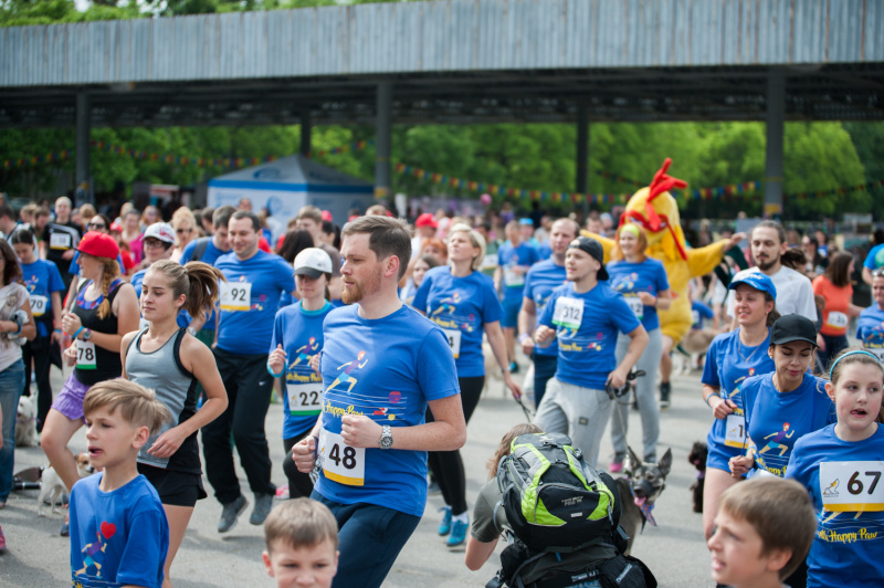 В Киеве установят рекорд самого массового забега с собаками