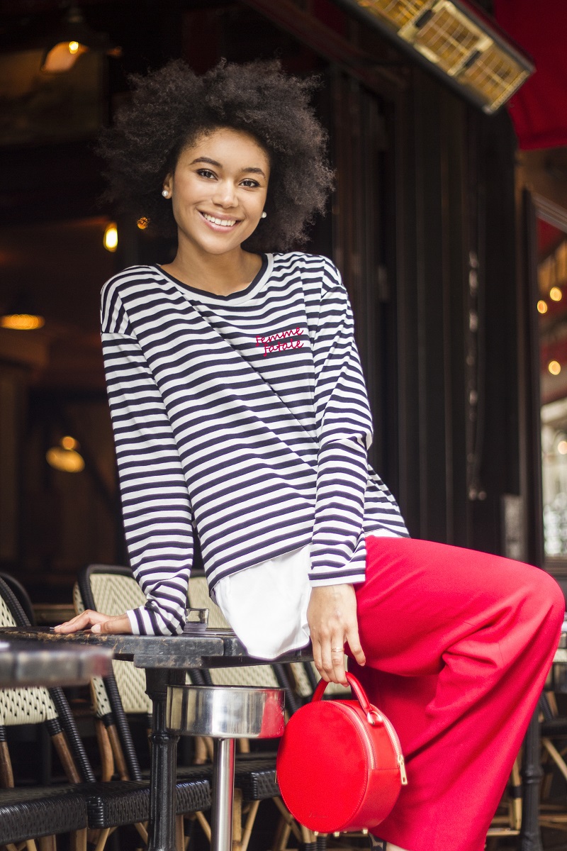 День тельняшки: украинская дизайнер показала, как и с чем носить главный атрибут парижских красоток