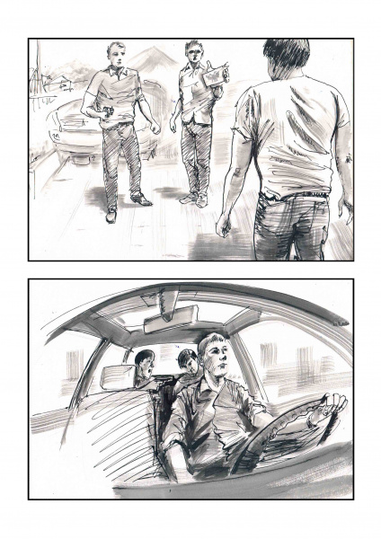 Художник з Донецька показав, що з ним робили терористи "ДНР" у полоні в картинках (фото)