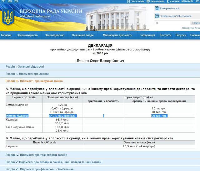 декларация Ляшко