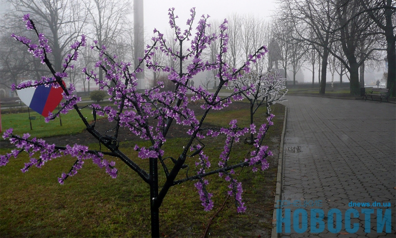 В сети показали предновогодний оккупированный Донецк (фото)