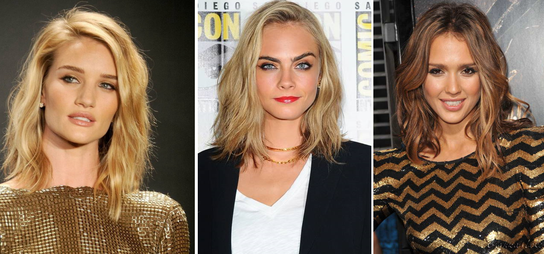 Прическа в стиле long bob