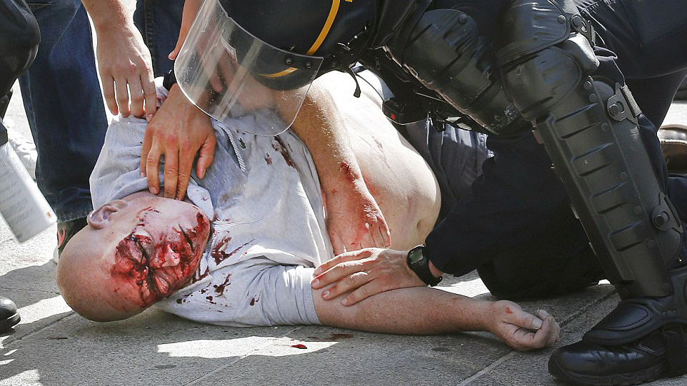 Британца избили россияне на евро 2016