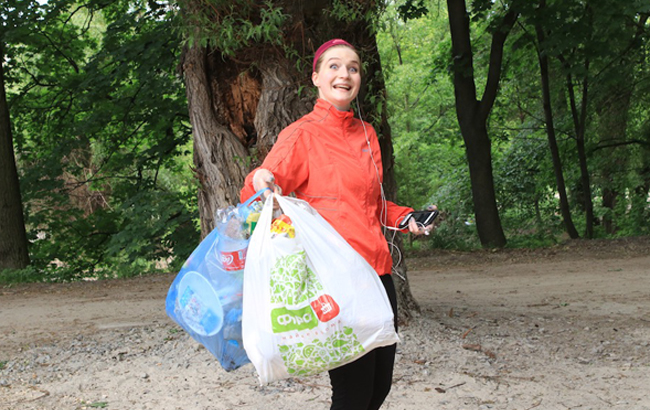 Бегали и собирали мусор: киевляне готовятся к "Пробегу под каштанами" с пользой для природы