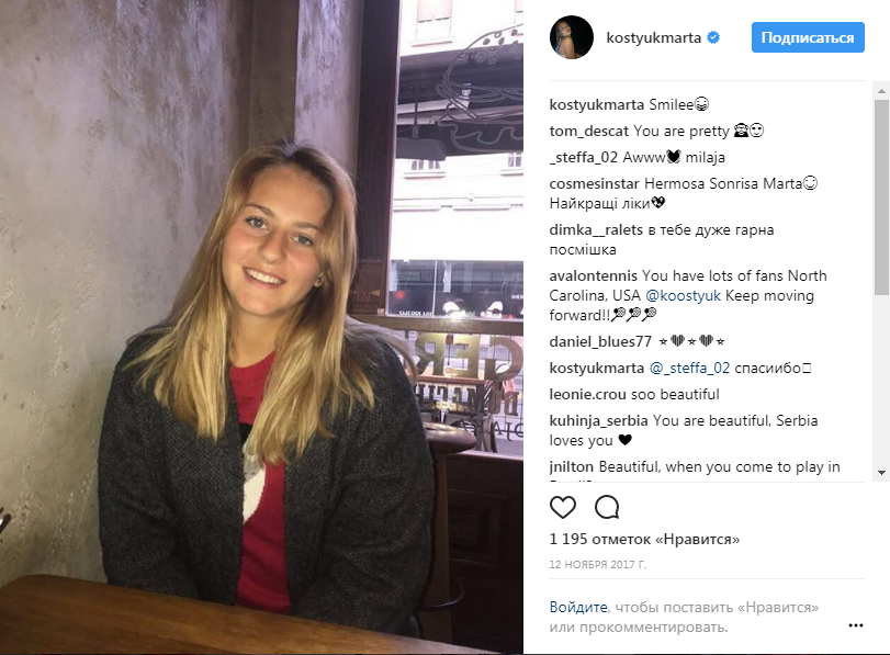 15-летняя украинская теннисистка покоряет Australian Open: личные фото Марты Костюк