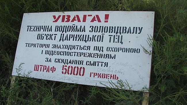 Озеро Гарячка в Києві