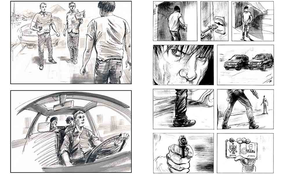 Художник з Донецька показав, що з ним робили терористи "ДНР" у полоні в картинках (фото)