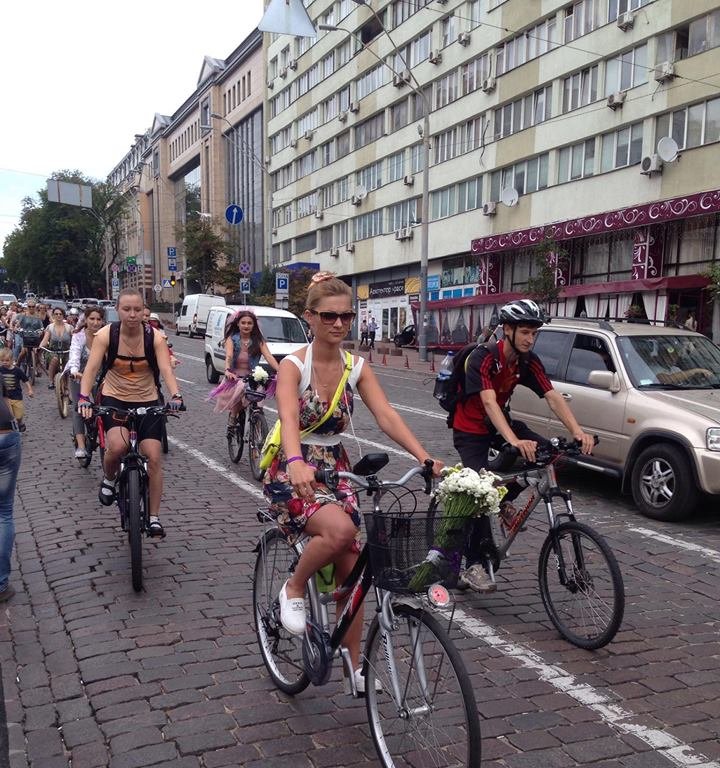 Велодень в Киеве