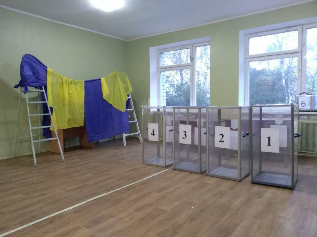 Антиковідна кабінка і голосування під драбинами: найкращі курйози на місцевих виборах