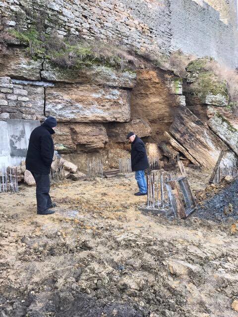 В Одеській області стався обвал стіни легендарної фортеці