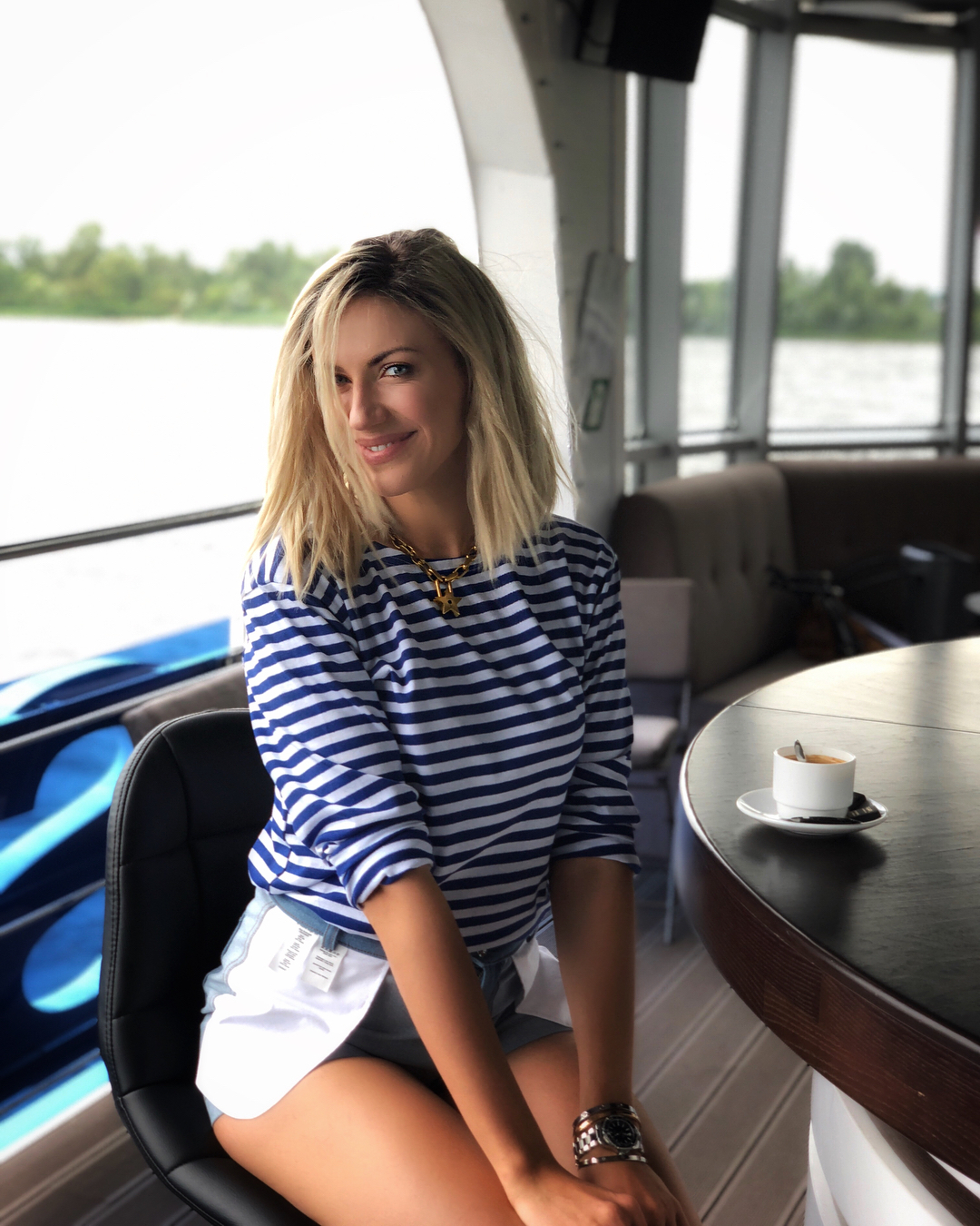 Постройневшая Леся Никитюк