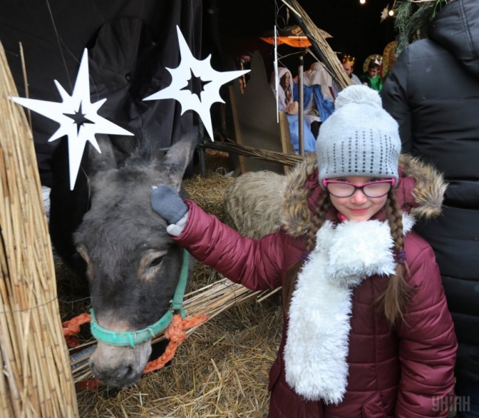 Во Львове "ожил" рождественский вертеп